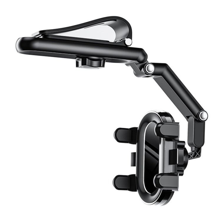 Supporto per cellulare con visiera parasole per sedile posteriore auto