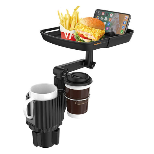 Supporto per cellulare per portabicchieri da tavolo per bevande per auto, Beverage Table Food Rack