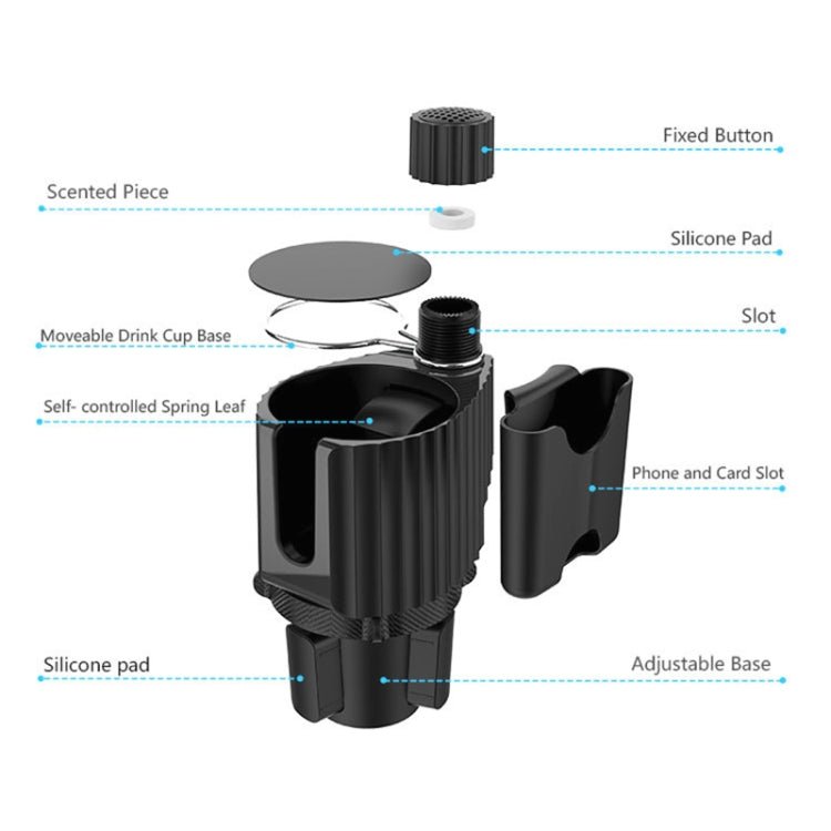 Supporto per cellulare per tazza d'acqua per portabevande per auto, Water Cup Holder