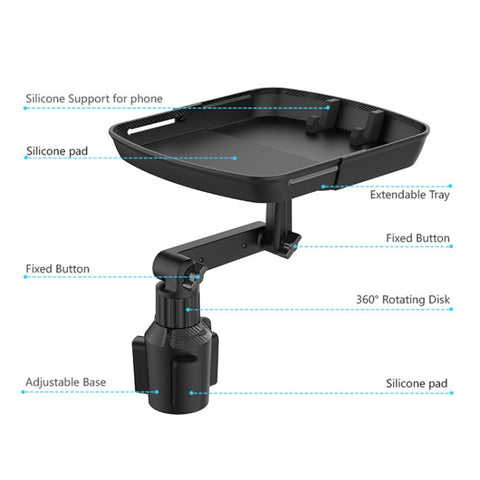 Porta cellulare per auto, Portavivande