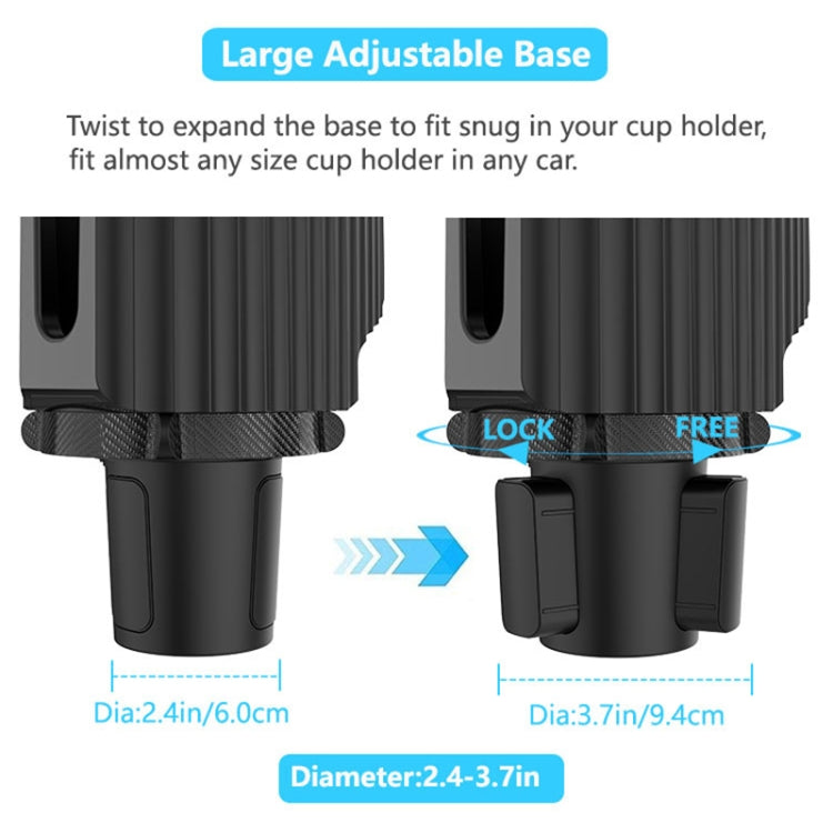 Supporto per cellulare per tazza d'acqua per portabevande per auto, Water Cup Mobile Phone Holder