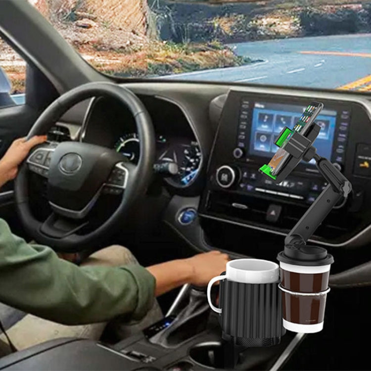 Supporto per cellulare per tazza d'acqua per portabevande per auto, Water Cup Mobile Phone Holder