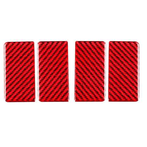 Ensemble de 4 pièces pour Honda CRV 2007-2011 Adhésif décoratif, garantie intérieure du bras de voiture en fibre de carbone, guide sinistre et universel, joint d'accoudoir intérieur