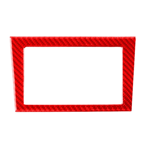 Adhésif décoratif pour téléphone de navigation en fibre de carbone pour voiture pour Infiniti Q50 2014-2020, guide vers l'avant et vers l'avant, cadre de navigation