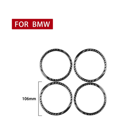 Adesivo decorativo con anello clacson per portiera auto per BMW F52 Serie 1 berlina 2017-2019, guida a sinistra, Door Horn Ring
