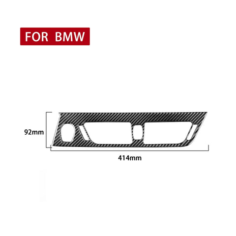 Adhésif décoratif pour sortie d'air de commande centrale de voiture pour BMW F52 Serie 1 Berline 2017-2019, guide vers l'avant, sortie d'air de commande centrale