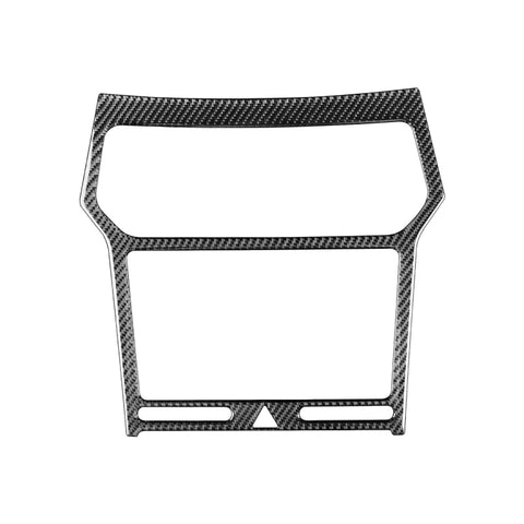 Adhésif décoratif pour panneau de navigation en fibre de carbone pour voiture pour Ford Explorer 2016-2019, guide à sinistre, panneau de navigation