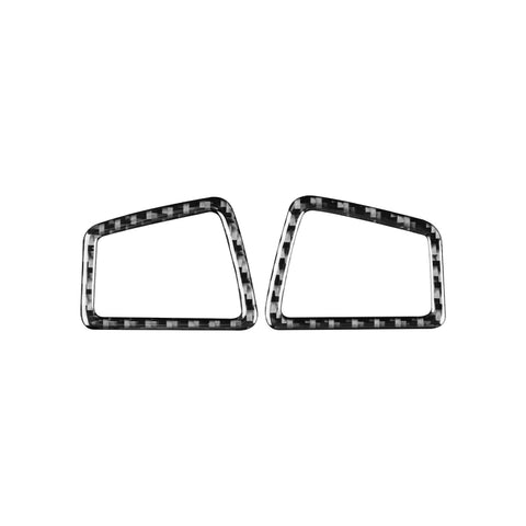 Adhésif décoratif pour support d'air pour croûte en fibre de carbone pour voiture pour Ford Explorer 2013-2019, guide vers l'avant, sortie d'air du tableau de bord