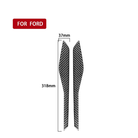 Adesivo decorativo per controllo centrale in fibra di carbonio per auto per Ford Explorer 2013-2019, guida a sinistra, Central Control