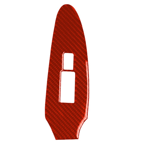 Adhésif décoratif pour contrôle de port ascenseur, guide latéral en fibre de carbone pour voiture pour Nissan 370Z / Z34 2009-, guide de route, commande de levage côté conduite, conduite à droite