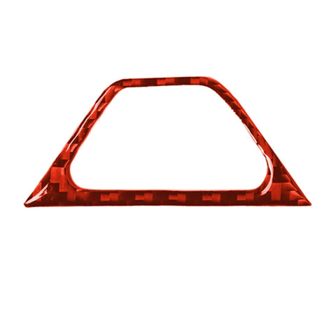 Adesivo decorativo per spia luminosa in fibra di carbonio per auto per Chevrolet Camaro 2017-2019, guida a destra ea sinistra universale, Warning Light