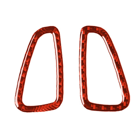 Adhésif décoratif pour support d'air pour croûte en fibre de carbone pour voiture pour Chevrolet Camaro 2017-2019, guide vers l'extrémité et la face avant universelle, sortie d'air du tableau de bord