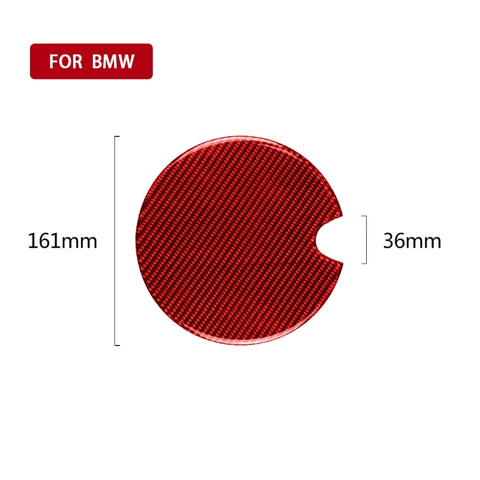 Adhésif décoratif pour robinet de carburant en fibre de carbone pour voiture pour BMW Mini, guide sinistre et universel, bouchon de réservoir de carburant