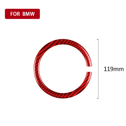 Adhésif décoratif pour anneau de volant en fibre de carbone pour BMW Mini R55 R56 Countryman R60 Paceman R61 2007-2013, guide sinistra et destra universel, anneau de volant