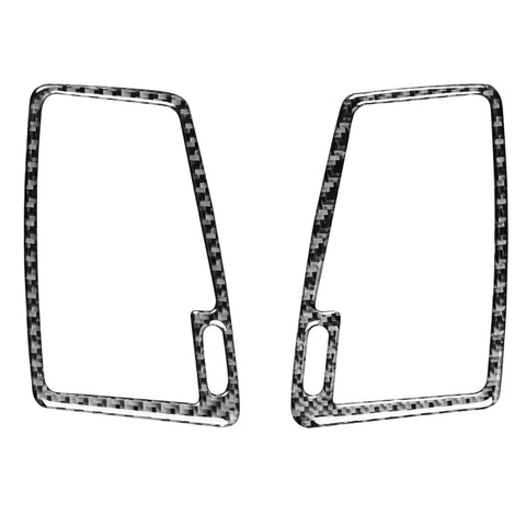 Adesivo decorativo per uscita aria su due lati in fibra di carbonio per auto per Volvo XC90 2003-2014, guida a destra e a sinistra universale, Two Sides Air Outlet
