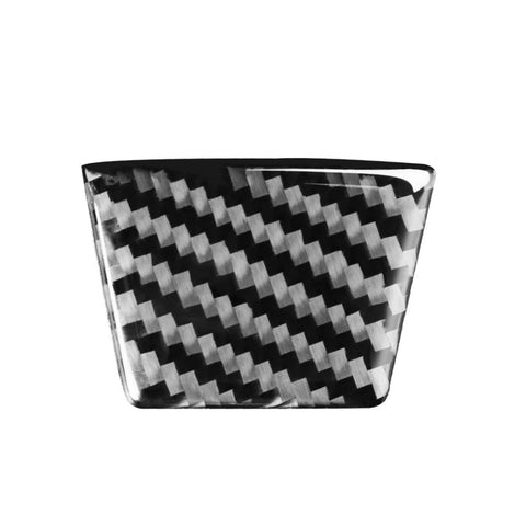 Adhésif décoratif inférieur pour volant en fibre de carbone pour voiture pour Audi A6L / A7 2019-, guide pour destra ea sinistra universale, volant inférieur