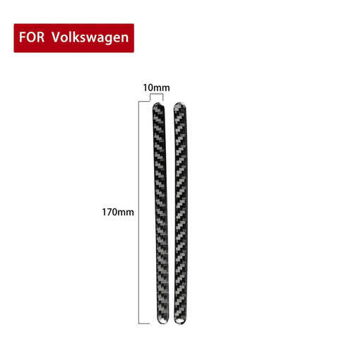 Adesivo Decorativo in Fibra di Carbonio per Porta Auto Volkswagen