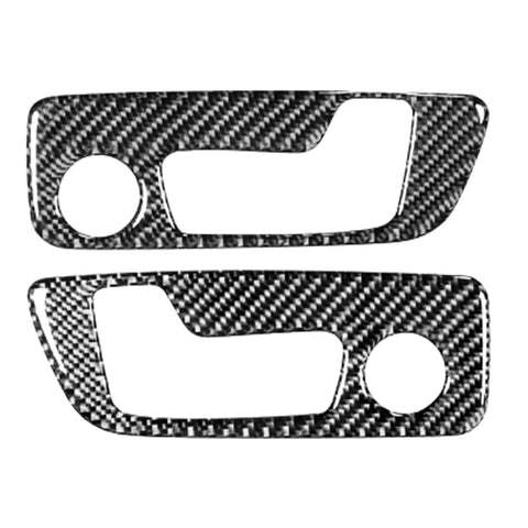Adesivo decorativo per maniglia per porta C ad alte prestazioni in fibra di carbonio per auto per BMW G01 X3 2018-2020 / G02 X4 2019-2020, guida a destra e a sinistra universale, Door Handle C