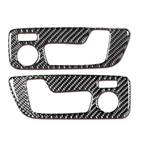 Poignée de porte avec de nouvelles spécifications M en fibre de carbone pour voiture, autocollant décoratif pour BMW G01 X3 2018-2020 / G02 X4 2019-2020, guide de sortie et de direction universel, poignée de porte A