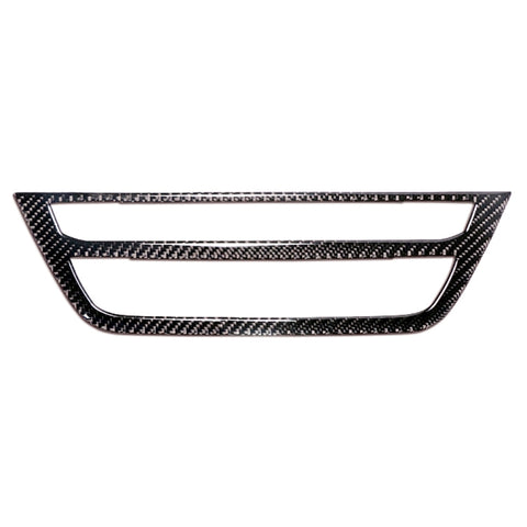 CD décoratif adhésif pour climatiseur de voiture en fibre de carbone pour panneau de commande M Performance pour BMW G01 X3 2018-2020 / G02 X4 2019-2020, guide pour la sortie d'un sinistre universel, panneau de commande CD de climatiseur A