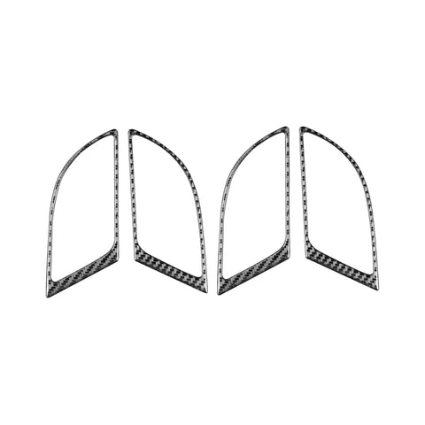 4 Pz/set Adesivo Decorativo per Telaio Maniglia Interna per Auto in Fibra di Carbonio per Honda CRV 2007-2011, Guida Sinistra e Destra Universale, Inner Handle Frame - Novalix Store