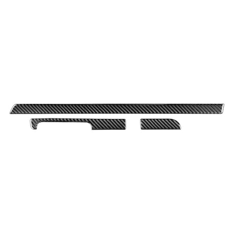 3 pezzi/set adesivo decorativo per cruscotto auto in fibra di carbonio per Volkswagen Scirocco 2009-2016, guida a sinistra, Dashboard Strip,Left Drive - Novalix Store