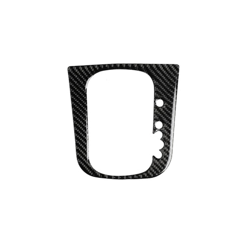 Autocollant décoratif pour engrenage B en fibre de carbone, pour Volkswagen Golf 6 2008 – 2012, guide de direction, engrenage B, conduite à droite