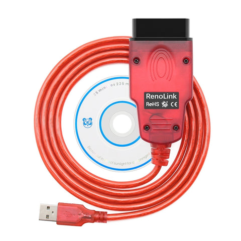 Per Renault Renolink V1.99 Strumento diagnostico per auto OBD OBD2 Programmatore ECU ECM UCH Strumento programmatore chiave, V2.10
