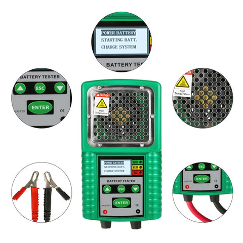 DUOYI DY226A Testeur de capacité numérique pour batterie rechargeable pour voiture 3 en 1 CCA, DY226A