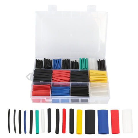 Kit di avvolgimento termoretraibile per tubi termoresistenti 580 in 1, 580 in 1