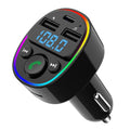 Car Bluetooth MP3 Player FM Transmitter with Ambient Light