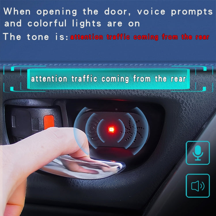 Automatic Car Door Opener Alarm with LED Voice Alert