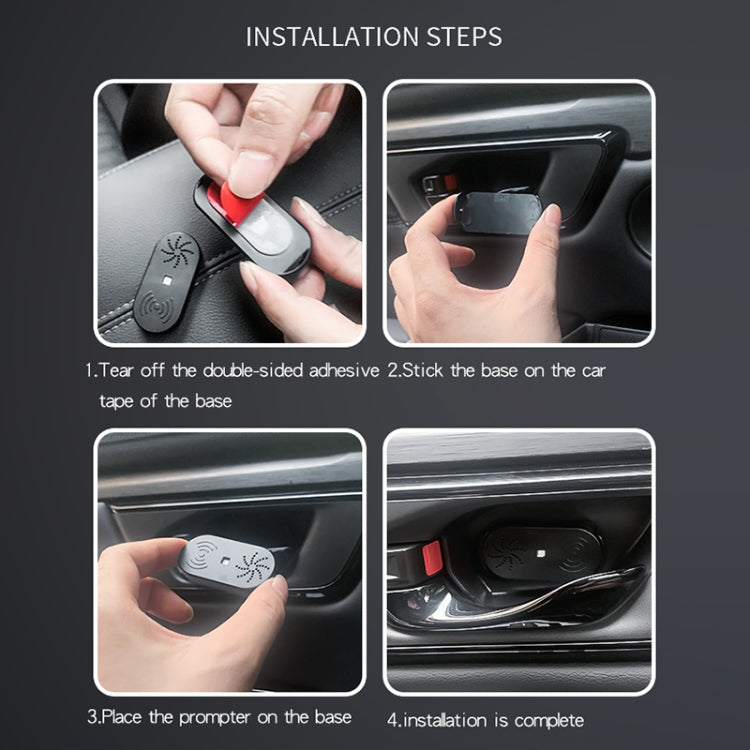 Automatic Car Door Opener Alarm with LED Voice Alert