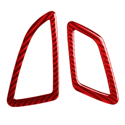 Adhésif décoratif pour support d'air pour croûte en fibre de carbone pour Honda Civic de génération décima 2016-2019, guide de sortie, sortie d'air du tableau de bord, conduite à droite