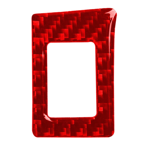 Autocollant décoratif avec double flash de lumière en fibre de carbone pour voiture pour Honda Civic de génération décima 2016-2019, guide de route, Double Flash Light Right Drive
