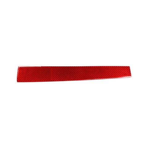 Adhésif décoratif pour commande centrale en fibre de carbone pour voiture pour Honda Civic de génération décimale 2016-2019, guide vers l'avant, commande centrale conduite à gauche