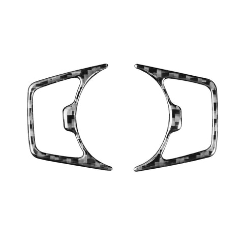 Autocollant décoratif pour interrupteur en fibre de carbone pour voiture, pour Ford F150 2017-2020, guide vers l'extrémité et la face avant universelle, interrupteur de phare