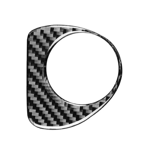 Adesivo decorativo per interruttore di accensione in fibra di carbonio per auto per Ford F150 2017-2020, guida a destra e a sinistra universale, Ignition Switch