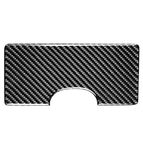Adhésif décoratif pour porte-bagages en fibre de carbone pour voiture pour Mitsubishi Lancer-ex / EVO / Fortis génération 9-10a, guide vers l'intérieur et vers l'avant universel, porte-gobelet