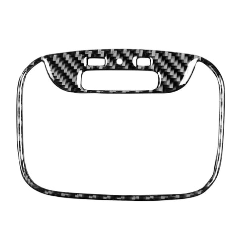 Adhésif décoratif pour la lumière de la lettre sur le côté postérieur en fibre de carbone pour voiture pour Mitsubishi Lancer EVO 2008-2015, guide de destra ea sinistra universale, lampe de lecture de toit arrière