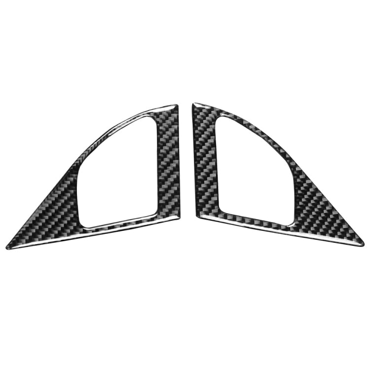 2 PCS Car Carbon Fiber Left and Right Speakers Decorative Sticker for Mitsubishi Lancer EVO (Only DE / ES) 2008-2015, Left and Right Drive Universal    ...