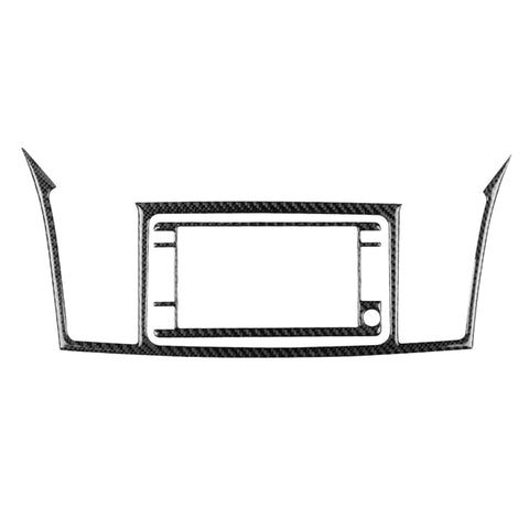 Adesivo in fibra di carbonio per display navigazione Mitsubishi