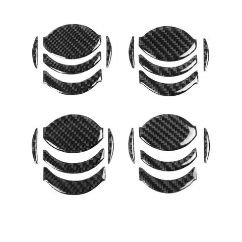 Adhésif décoratif pour sortie d'air centrale en fibre de carbone de 20 pièces pour Nissan GTR R35 2008-2016, guide de sortie d'air central universel, 20 pièces