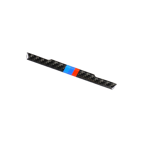 CD décoratif adhésif avec contrôle centralisé pour voiture en fibre de carbone à trois couleurs pour BMW (F30) 2013-2015 / (F34) 2013-2016, CD de contrôle central (trois couleurs)