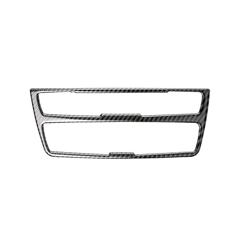 Adhésif décoratif pour panneau CD pour voiture en fibre de carbone pour BMW (F30) 2013-2015 / (F34) 2013-2016, panneau CD