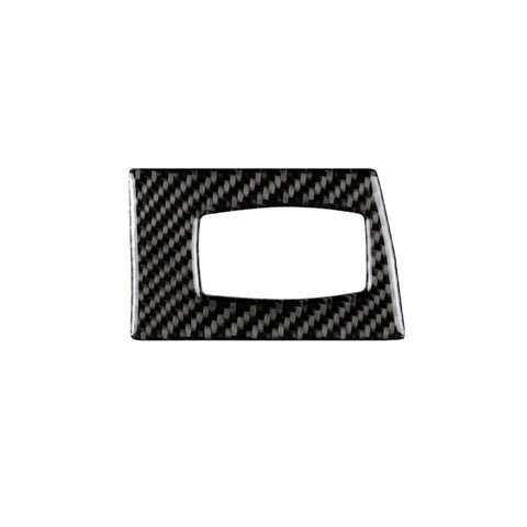 Adhésif décoratif pour interrupteur d'accélérateur, guide d'allumage en fibre de carbone pour BMW E90 / E92 2005-2012, interrupteur d'allumage de conduite à gauche
