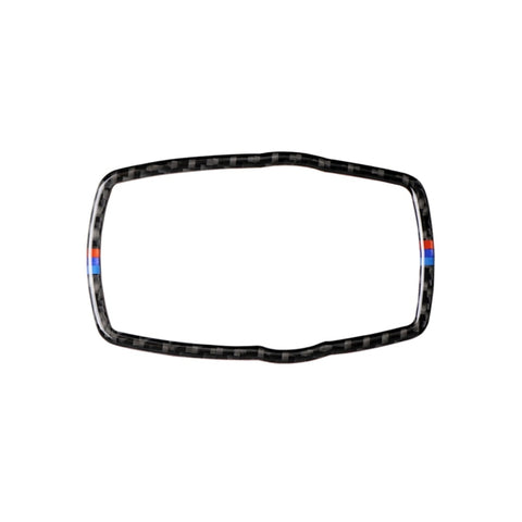 Adesivo in fibra di carbonio per cornice multimediale BMW X3, X4, X5,