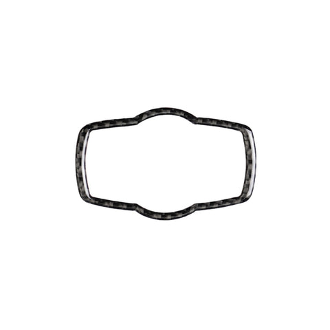 Autocollant décoratif pour interrupteur de voiture en fibre de carbone pour BMW E90 / E92 / E93 2005-2012 / 320i / 325i, version sottile, interrupteur de phare