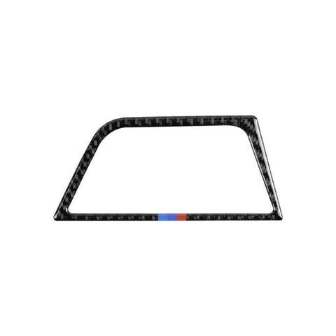Adesivo decorativo in fibra di carbonio per presa d'aria copilota BMW
