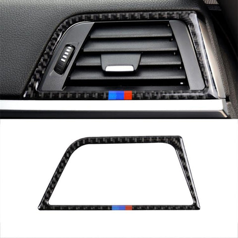 Adesivo decorativo in fibra di carbonio per presa d'aria copilota BMW